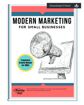 Modern Marketing for Small Businesses Mockup -1021